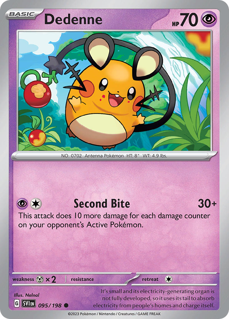 Dedenne | Scarlet & Violet Base Set 095/198
