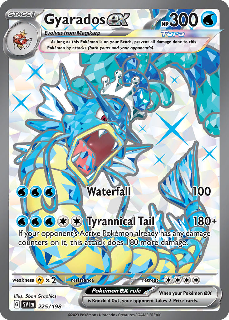 Gyarados ex | Scarlet & Violet Base Set 225/198